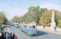 Korso auf der Maximiliansbrücke